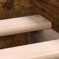 vidaXL Bettgestell Räuchereiche 90x200 cm Holzwerkstoff vidaXL Bettgestell Räuchereiche 90x200 cm Holzwerkstoff