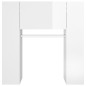 vidaXL Flurschrank Hochglanz-Weiß 97,5x37x99 cm Holzwerkstoff vidaXL Flurschrank Hochglanz-Weiß 97,5x37x99 cm Holzwerkstoff