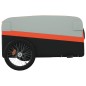 vidaXL Lastenanhänger Schwarz und Orange 45 kg Eisen vidaXL Lastenanhänger Schwarz und Orange 45 kg Eisen