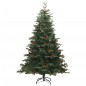 vidaXL Künstlicher Weihnachtsbaum Klappbar 300 LEDs & Kugeln 180 cm vidaXL Künstlicher Weihnachtsbaum Klappbar 300 LEDs & Kugeln 180 cm