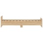 vidaXL Bettgestell Sonoma-Eiche 75x190 cm Holzwerkstoff vidaXL Bettgestell Sonoma-Eiche 75x190 cm Holzwerkstoff