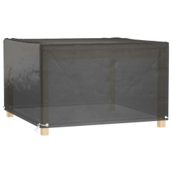 vidaXL Gartenmöbel-Abdeckung 8 Ösen 132x132x80 cm Quadratisch