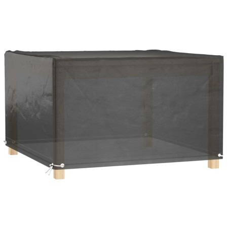 vidaXL Gartenmöbel-Abdeckung 8 Ösen 132x132x80 cm Quadratisch