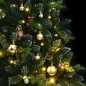 vidaXL Künstlicher Weihnachtsbaum Klappbar 300 LEDs & Kugeln 180 cm vidaXL Künstlicher Weihnachtsbaum Klappbar 300 LEDs & Kugeln 180 cm