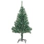 vidaXL Künstlicher Weihnachtsbaum mit Schnee & Kugeln 150 LEDs 150 cm vidaXL Künstlicher Weihnachtsbaum mit Schnee & Kugeln 150 LEDs 150 cm