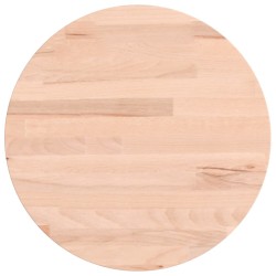 vidaXL Tischplatte Ø30x1,5 cm Rund Massivholz Buche