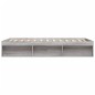 vidaXL Bettgestell Grau Sonoma 160x200 cm vidaXL Bettgestell Grau Sonoma 160x200 cm