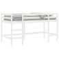 vidaXL Kinderhochbett mit Leiter Weiß 90x200 cm Massivholz Kiefer vidaXL Kinderhochbett mit Leiter Weiß 90x200 cm Massivholz Kiefer