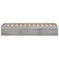 vidaXL Bettgestell Grau Sonoma 120x190 cm vidaXL Bettgestell Grau Sonoma 120x190 cm