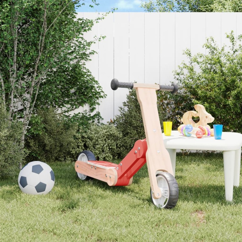 vidaXL Kinderroller 2-in-1 Rot vidaXL Kinderroller 2-in-1 Rot