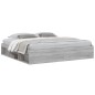 vidaXL Bettgestell Grau Sonoma 200x200 cm vidaXL Bettgestell Grau Sonoma 200x200 cm
