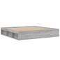vidaXL Bettgestell Grau Sonoma 200x200 cm vidaXL Bettgestell Grau Sonoma 200x200 cm
