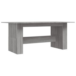 vidaXL Esstisch Grau Sonoma 180x90x76 cm Holzwerkstoff