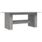 vidaXL Esstisch Grau Sonoma 180x90x76 cm Holzwerkstoff vidaXL Esstisch Grau Sonoma 180x90x76 cm Holzwerkstoff