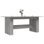 vidaXL Esstisch Grau Sonoma 180x90x76 cm Holzwerkstoff vidaXL Esstisch Grau Sonoma 180x90x76 cm Holzwerkstoff