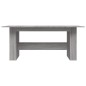 vidaXL Esstisch Grau Sonoma 180x90x76 cm Holzwerkstoff vidaXL Esstisch Grau Sonoma 180x90x76 cm Holzwerkstoff