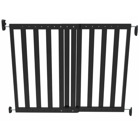 Noma Verlängerbares Schutzgitter 63,5 - 106 cm Holz Schwarz 93743