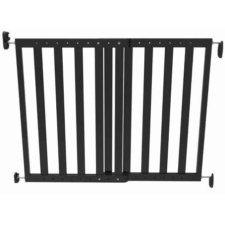 Noma Verlängerbares Schutzgitter 63,5 - 106 cm Holz Schwarz 93743