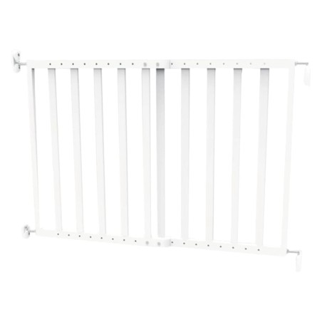Mac Lean Babyschutzgitter 64-100 cm Holz Weiß