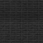 vidaXL Garten-Lounge-Set Schwarz Poly Rattan vidaXL Garten-Lounge-Set Schwarz Poly Rattan
