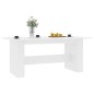 vidaXL Esstisch Weiß 180x90x76 cm Holzwerkstoff vidaXL Esstisch Weiß 180x90x76 cm Holzwerkstoff