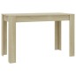 vidaXL Esstisch Sonoma-Eiche 120x60x76 cm Holzwerkstoff vidaXL Esstisch Sonoma-Eiche 120x60x76 cm Holzwerkstoff