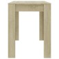 vidaXL Esstisch Sonoma-Eiche 120x60x76 cm Holzwerkstoff vidaXL Esstisch Sonoma-Eiche 120x60x76 cm Holzwerkstoff