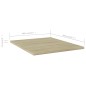 vidaXL Bücherregal-Bretter 4 Stk. Sonoma-Eiche 40x50x1,5 cm vidaXL Bücherregal-Bretter 4 Stk. Sonoma-Eiche 40x50x1,5 cm