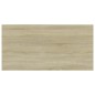 vidaXL Bücherregal-Bretter 4 Stk. Sonoma-Eiche 60x30x1,5 cm vidaXL Bücherregal-Bretter 4 Stk. Sonoma-Eiche 60x30x1,5 cm