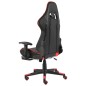 vidaXL Gaming-Stuhl mit Fußstütze Drehbar Rot PVC vidaXL Gaming-Stuhl mit Fußstütze Drehbar Rot PVC