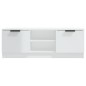 vidaXL TV-Schrank Hochglanz-Weiß 102x35x36,5 cm Holzwerkstoff vidaXL TV-Schrank Hochglanz-Weiß 102x35x36,5 cm Holzwerkstoff