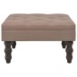 vidaXL Hocker Braun 60 x 60 x 36 cm Polyester vidaXL Hocker Braun 60 x 60 x 36 cm Polyester