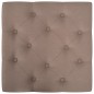 vidaXL Hocker Braun 60 x 60 x 36 cm Polyester vidaXL Hocker Braun 60 x 60 x 36 cm Polyester