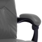 vidaXL Massage-Bürostuhl Anthrazit Kunstleder vidaXL Massage-Bürostuhl Anthrazit Kunstleder