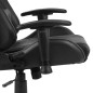 vidaXL Gaming-Stuhl Drehbar Grau PVC vidaXL Gaming-Stuhl Drehbar Grau PVC