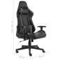 vidaXL Gaming-Stuhl Drehbar Grau PVC vidaXL Gaming-Stuhl Drehbar Grau PVC