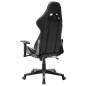vidaXL Gaming-Stuhl Schwarz und Grau Kunstleder vidaXL Gaming-Stuhl Schwarz und Grau Kunstleder