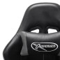 vidaXL Gaming-Stuhl Schwarz und Grau Kunstleder vidaXL Gaming-Stuhl Schwarz und Grau Kunstleder
