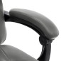vidaXL Massage-Bürostuhl Anthrazit Kunstleder vidaXL Massage-Bürostuhl Anthrazit Kunstleder