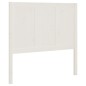 vidaXL Kopfteil Weiß 80,5x4x100 cm Massivholz Kiefer vidaXL Kopfteil Weiß 80,5x4x100 cm Massivholz Kiefer