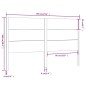 vidaXL Kopfteil Weiß 186x4x100 cm Massivholz Kiefer vidaXL Kopfteil Weiß 186x4x100 cm Massivholz Kiefer