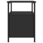 vidaXL Nachttische 2 Stk. Schwarz 34x35,5x50 cm Holzwerkstoff vidaXL Nachttische 2 Stk. Schwarz 34x35,5x50 cm Holzwerkstoff