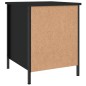 vidaXL Nachttisch Schwarz 40x42x50 cm Holzwerkstoff vidaXL Nachttisch Schwarz 40x42x50 cm Holzwerkstoff