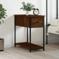vidaXL Nachttisch Braun Eichen-Optik 30x60x60 cm Holzwerkstoff vidaXL Nachttisch Braun Eichen-Optik 30x60x60 cm Holzwerkstoff
