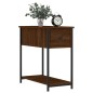 vidaXL Nachttisch Braun Eichen-Optik 30x60x60 cm Holzwerkstoff vidaXL Nachttisch Braun Eichen-Optik 30x60x60 cm Holzwerkstoff