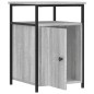 vidaXL Nachttische 2 Stk. Grau Sonoma 40x42x60 cm Holzwerkstoff vidaXL Nachttische 2 Stk. Grau Sonoma 40x42x60 cm Holzwerkstoff