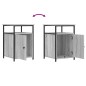 vidaXL Nachttische 2 Stk. Grau Sonoma 40x42x60 cm Holzwerkstoff vidaXL Nachttische 2 Stk. Grau Sonoma 40x42x60 cm Holzwerkstoff