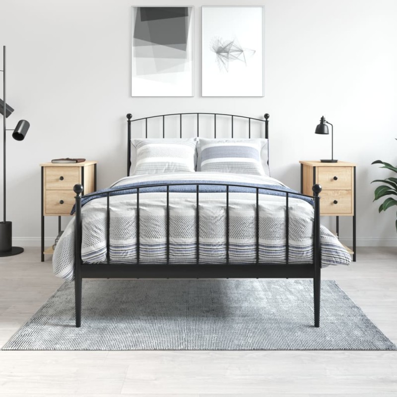 vidaXL Nachttische 2 Stk. Sonoma-Eiche 32x42x70 cm Holzwerkstoff vidaXL Nachttische 2 Stk. Sonoma-Eiche 32x42x70 cm Holzwerkstoff