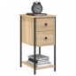 vidaXL Nachttische 2 Stk. Sonoma-Eiche 32x42x70 cm Holzwerkstoff vidaXL Nachttische 2 Stk. Sonoma-Eiche 32x42x70 cm Holzwerkstoff