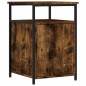vidaXL Nachttisch Räuchereiche 40x42x60 cm Holzwerkstoff vidaXL Nachttisch Räuchereiche 40x42x60 cm Holzwerkstoff